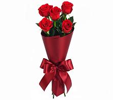 Букет 5 Красных роз Эдлесс Лав в Чулыме