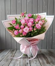 Букет Розовый кустик в Чулыме