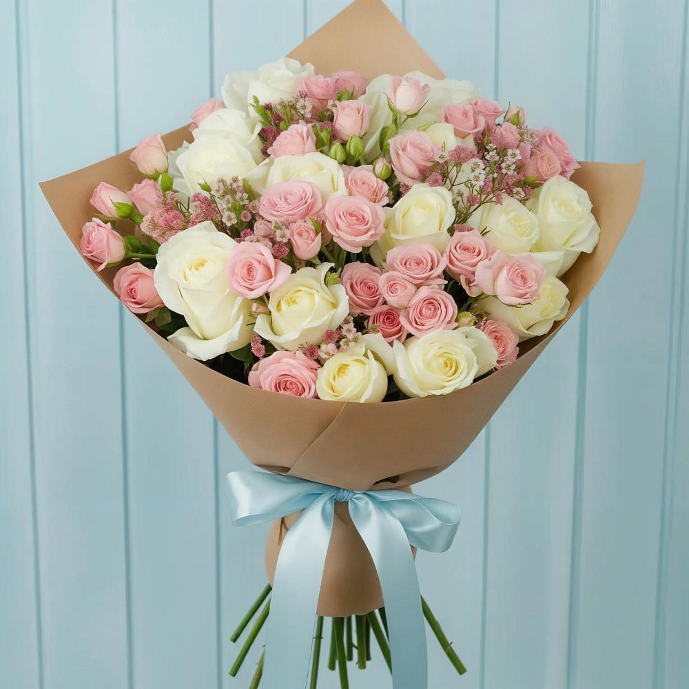 Букет цветов из: Розы в Чулыме