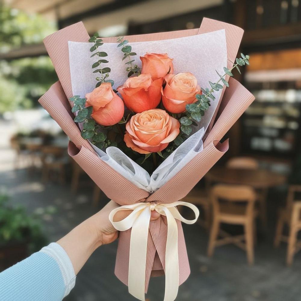 Букет цветов из: Розы в Чулыме