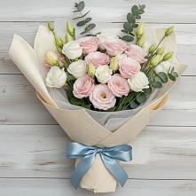 Букет цветов из:  Лизиантусы в Чулыме