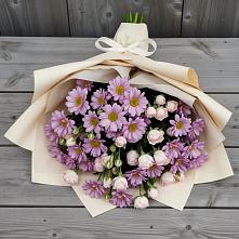 Букет цветов из:  Розы и Хризантемы в Чулыме