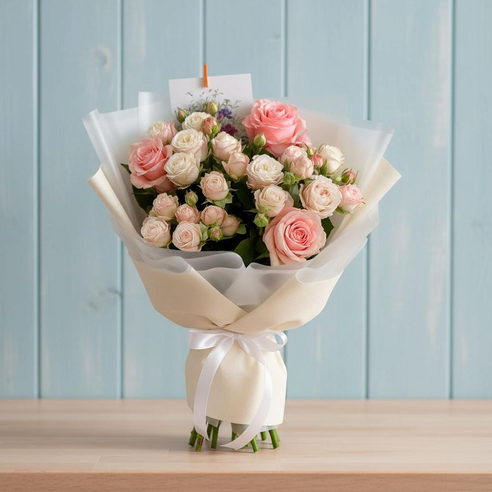 Букет цветов из: Розы в Чулыме