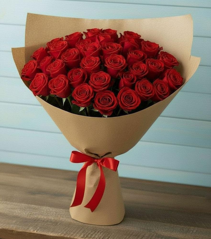 Букет Красные розы Милано в Чулыме