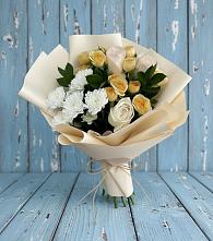 Букет цветов из:  Розы и Хризантемы в Чулыме