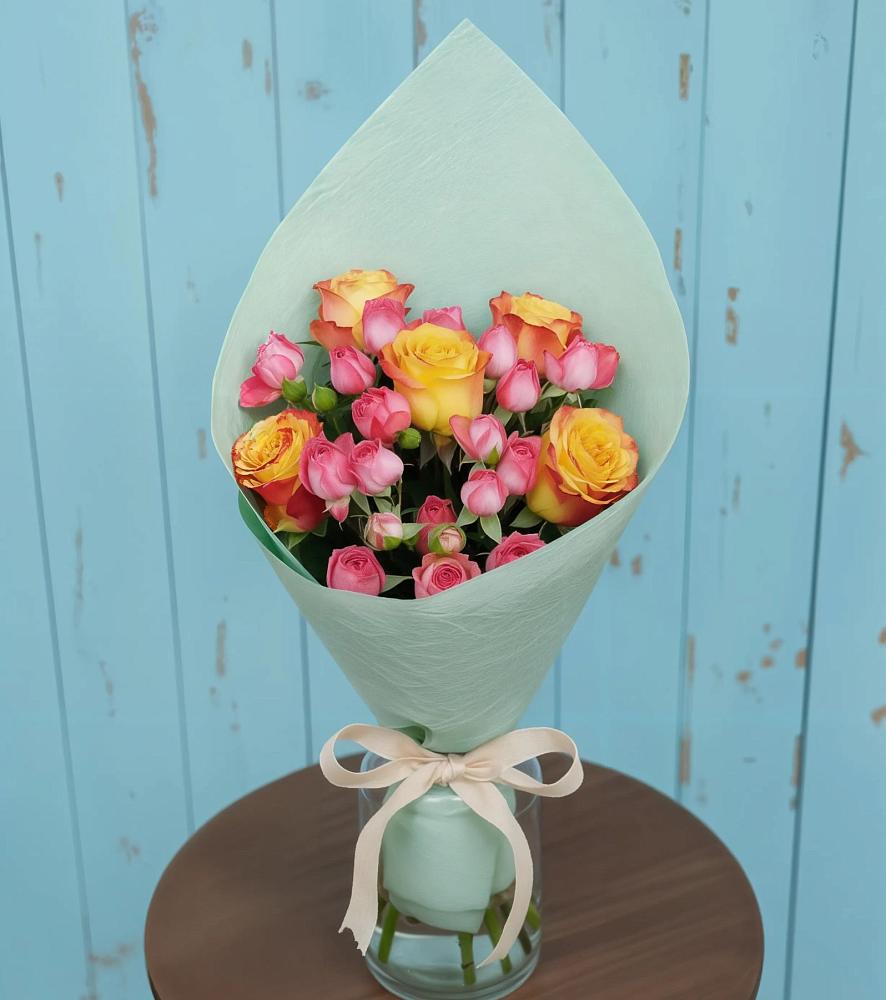 Букет цветов из: Розы в Чулыме