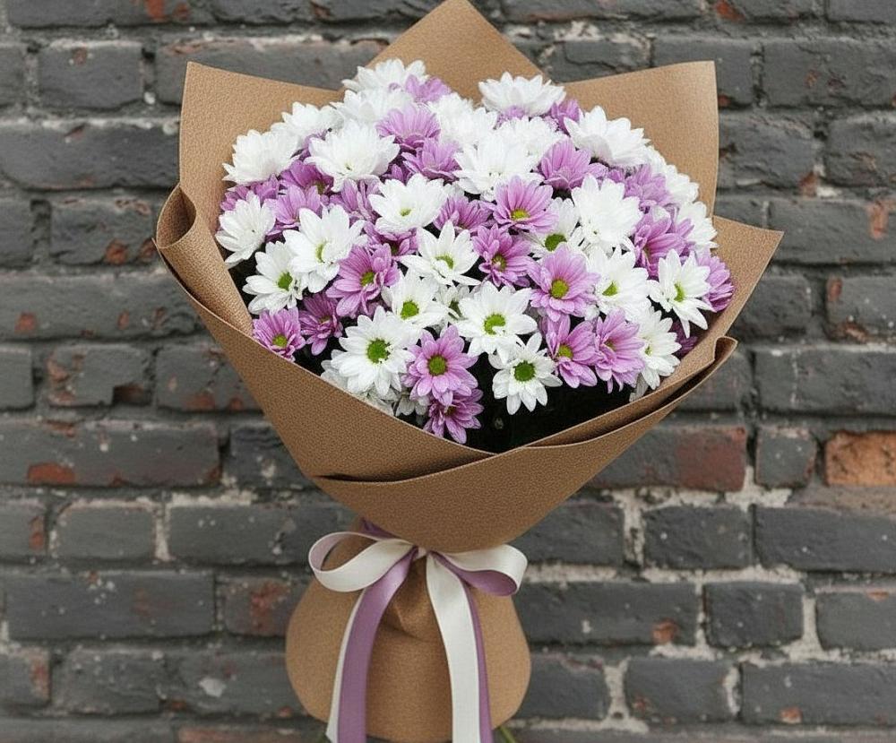 Букет цветов из: Хризантемы в Чулыме