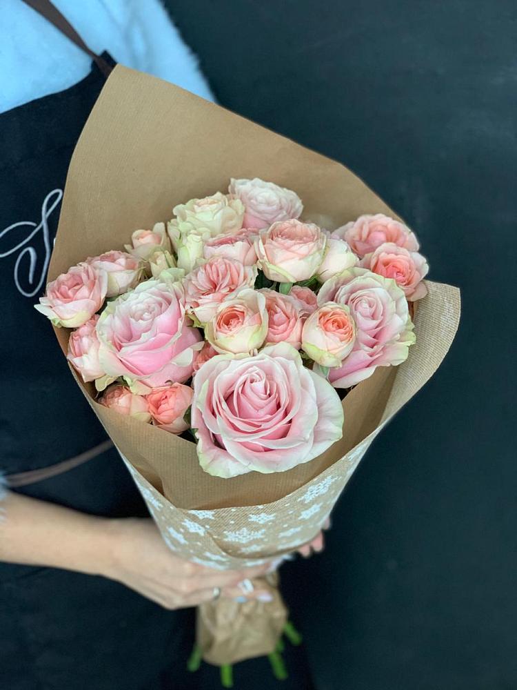 Букет цветов из: Хризантемы и Розы в Чулыме