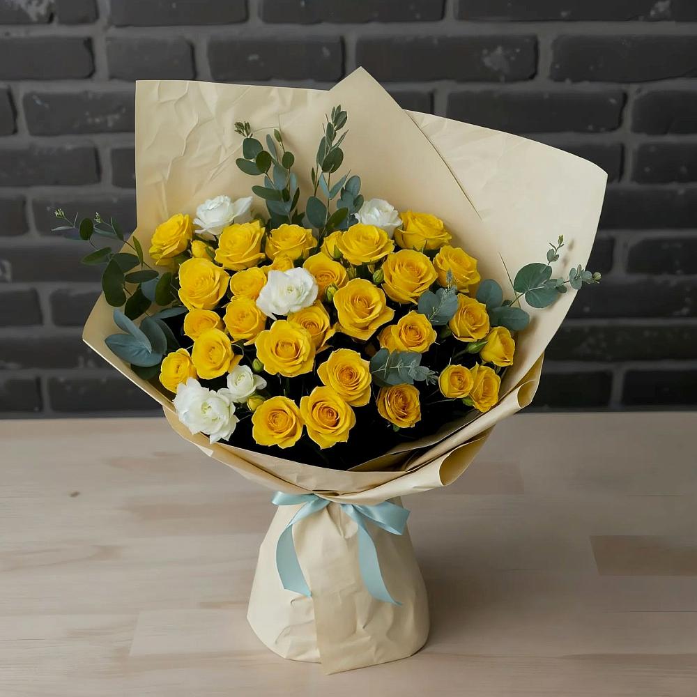 Букет цветов из: Розы в Чулыме