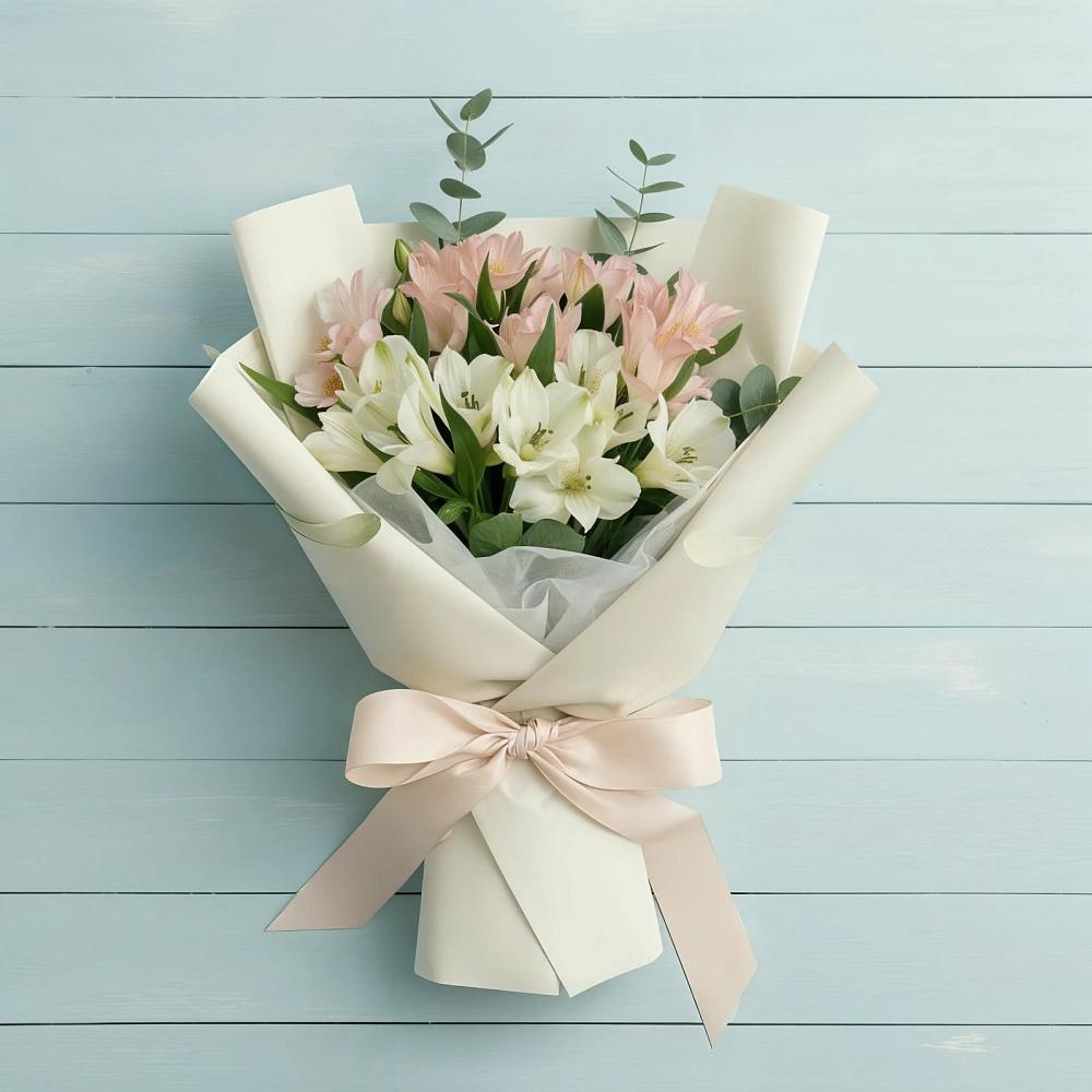 Букет цветов из: Альстромерии в Чулыме