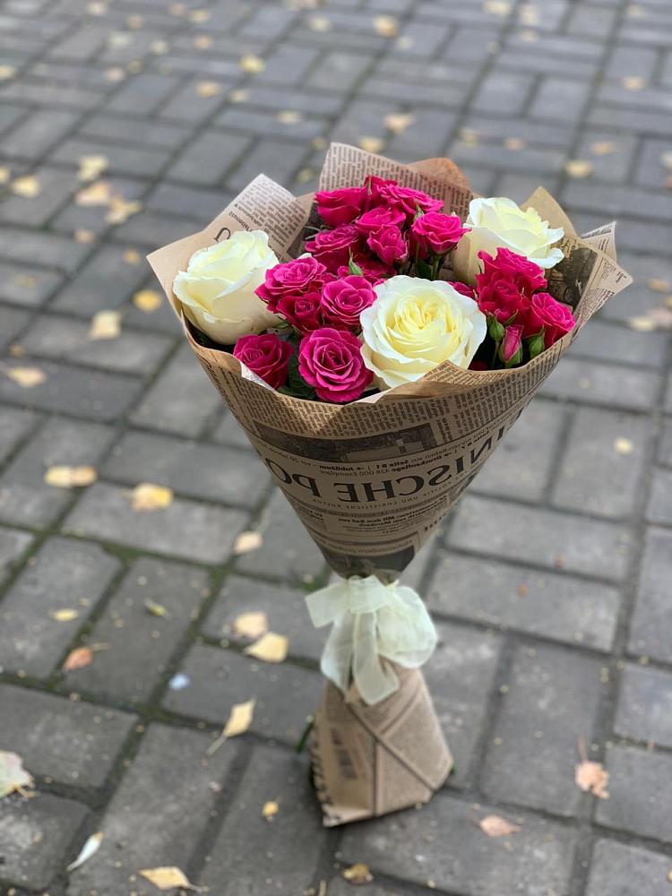 Букет цветов из: Розы в Чулыме