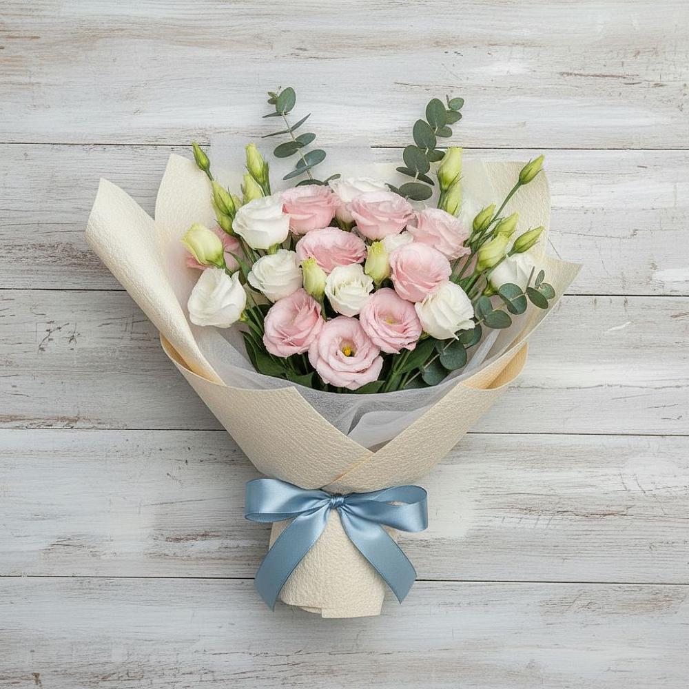 Букет цветов из: Лизиантусы в Чулыме